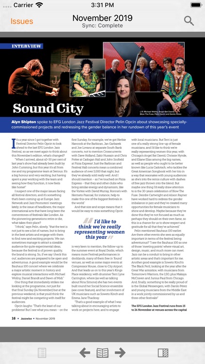 Jazzwise screenshot-3