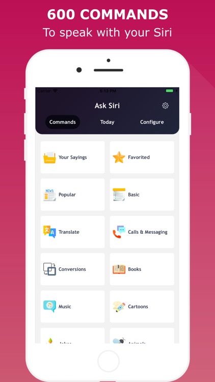 App for Siri for iPhone
