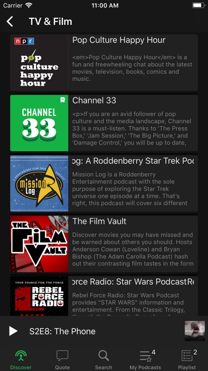 Pods - Podcast Player screenshot-6