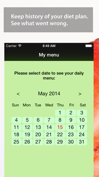 Easy Calorie Counter / Tracker screenshot-3