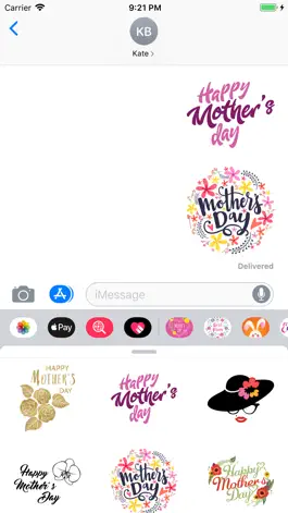 Game screenshot Mother's Day Greetings Sticker hack