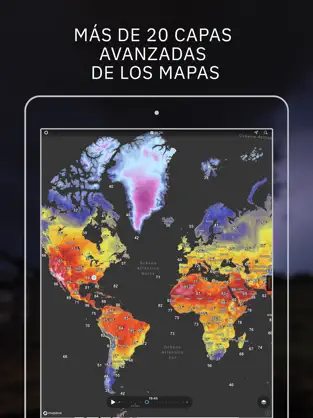 Capture 4 Storm Radar: mapa del tiempo iphone