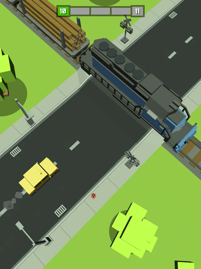 Blocky Ride, game for IOS