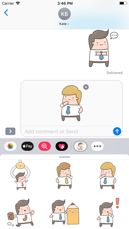 Office Boss Stickers