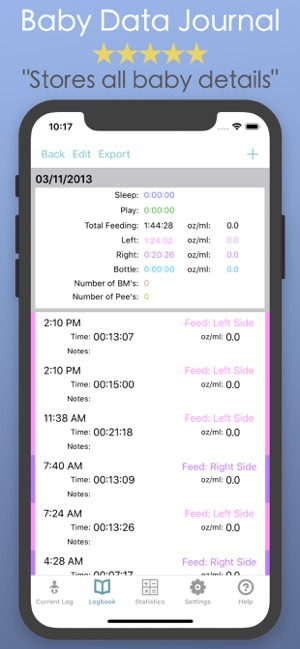 Baby Log & Breast Feeding App.(圖4)-速報App