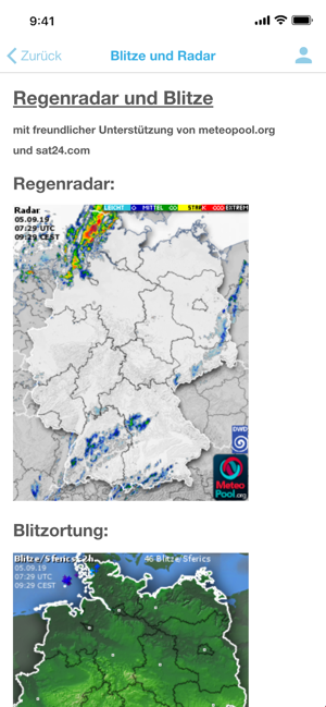 Unwetterservice Südostbayern(圖4)-速報App