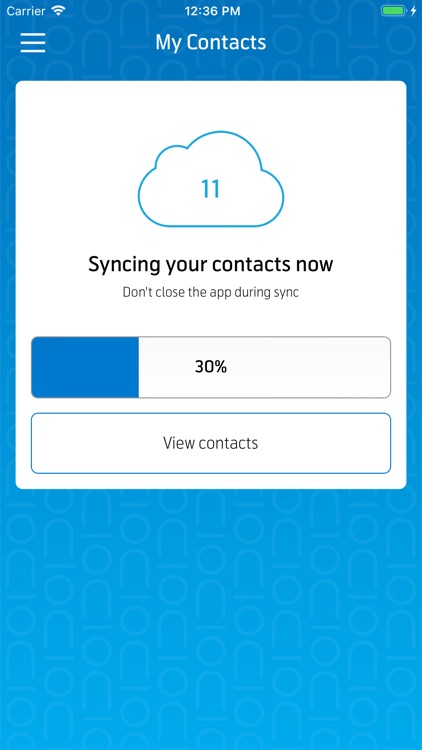 My Contacts app