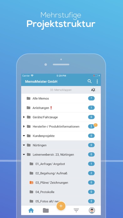 MemoMeister: Digitale Baumappe screenshot 3