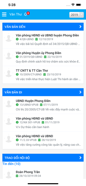 Quản lý văn bản điều hành(圖2)-速報App