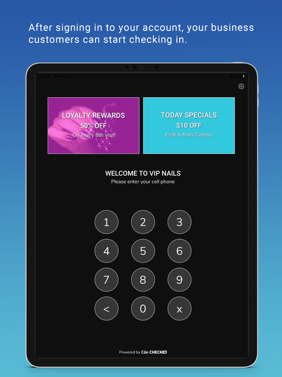 Screenshot #5 pour Cần Check-in