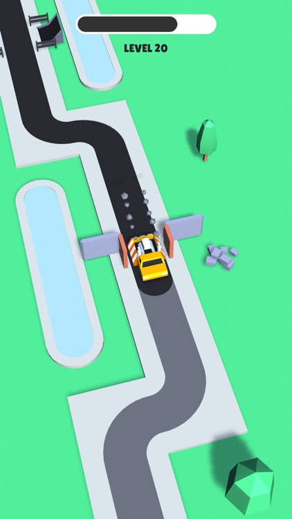 Trappy Road - Car & traps game