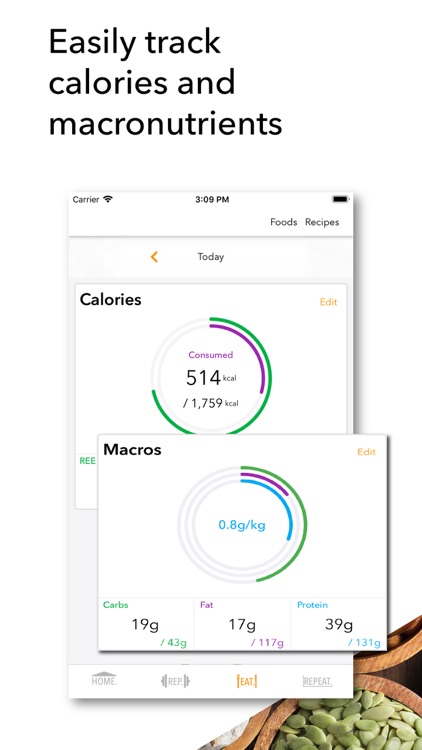 Rep.Eat.Repeat. Gym & Diet Log screenshot-7