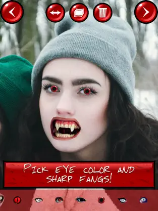 Captura de Pantalla 2 Vampiro Editor de Fotografía iphone