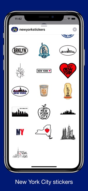 New York emojis - USA stickers(圖3)-速報App