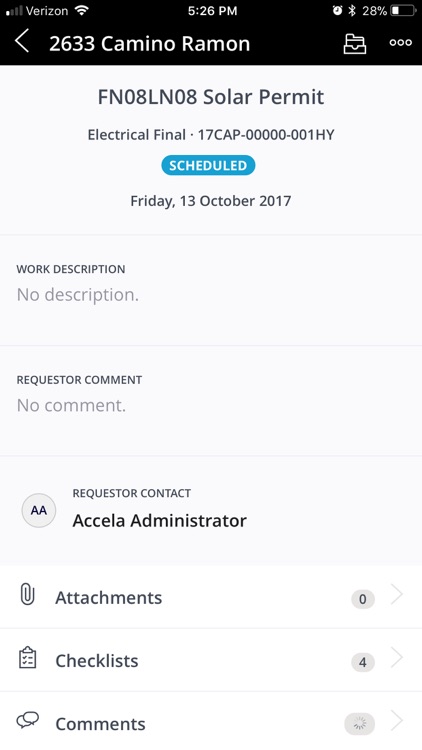 Accela Mobile App