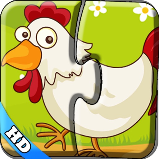 Kids Colorful Farm Puzzles