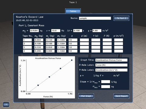 PP+ Newton's 2nd Law screenshot 3