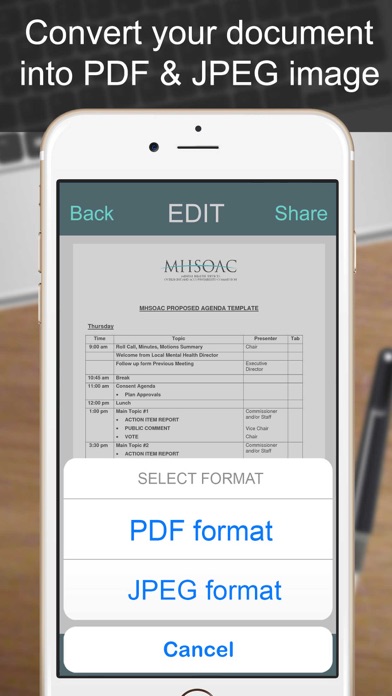 How to cancel & delete PRO SCANNER- PDF Document Scan from iphone & ipad 3