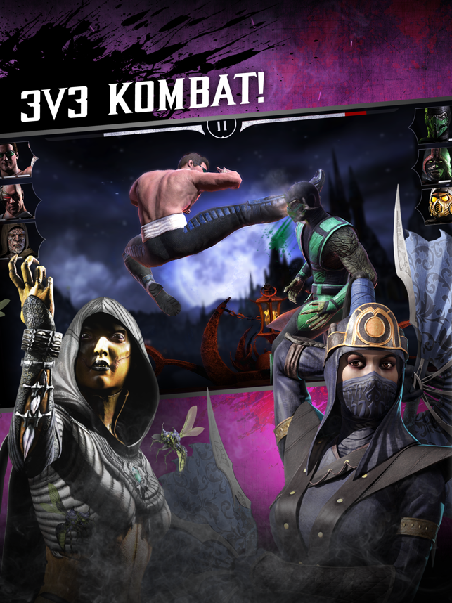 Вылетает mortal kombat ios