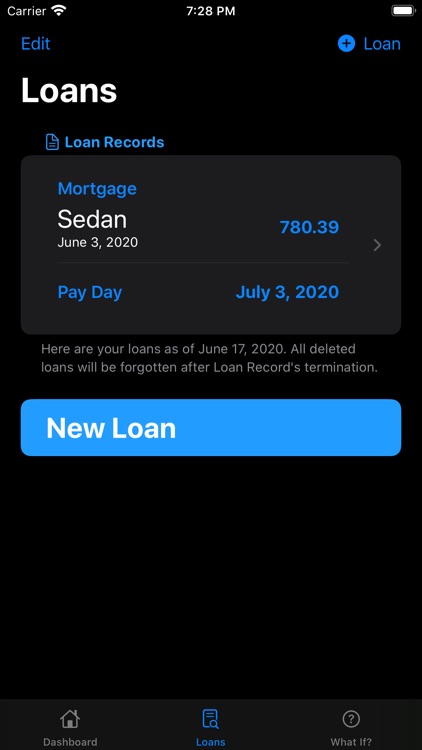 Loan Record