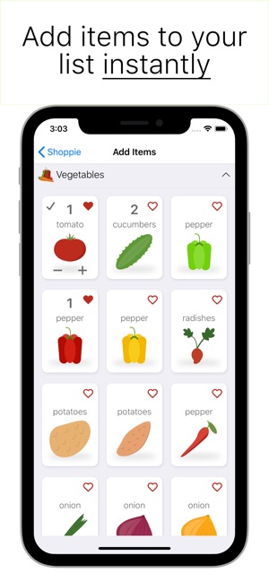 Shoppie Grocery Shopping List(圖2)-速報App