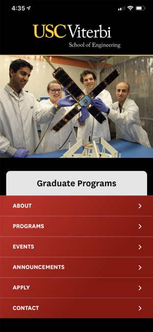 USC Viterbi Graduate Viewbook(圖1)-速報App