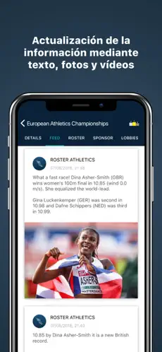 Captura de Pantalla 4 Roster Athletics iphone