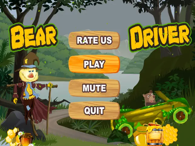 Bear Driver Gaia, game for IOS