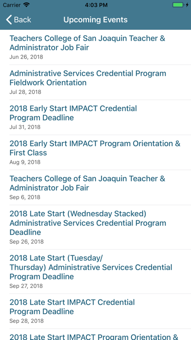 Teachers College of SJ screenshot 2