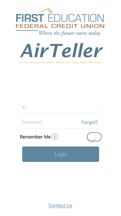 How to cancel & delete AirTeller-First Education FCU from iphone & ipad 1