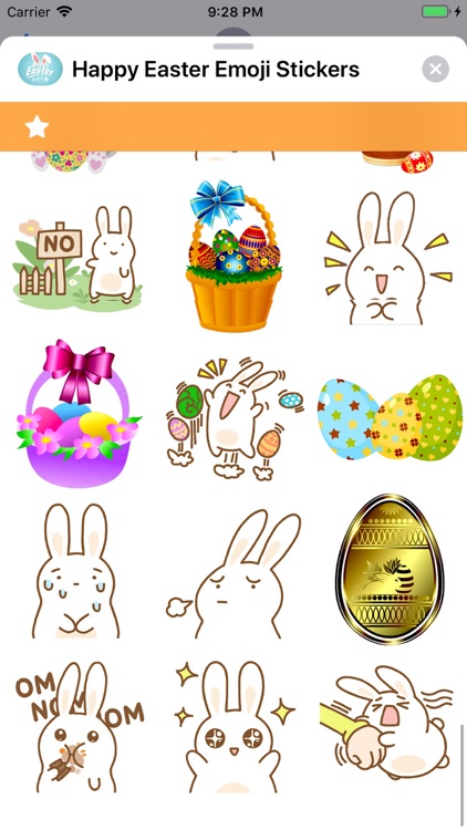 Happy Easter Emoji Stickers ! screenshot-4