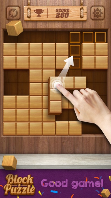 Wood Cube Puzzle screenshot1