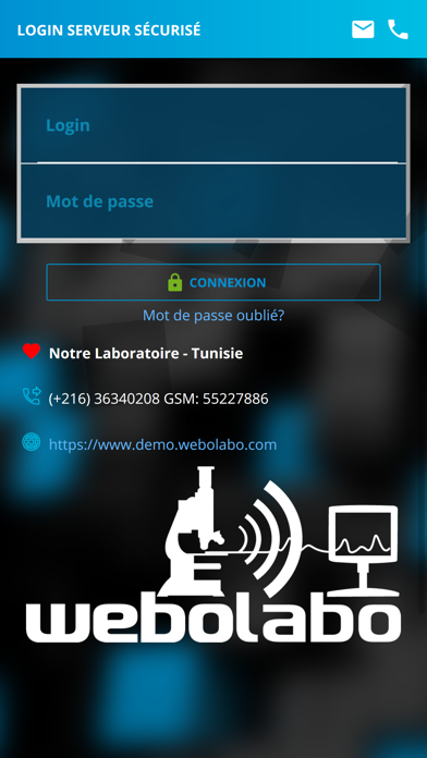 Webolabo screenshot 2