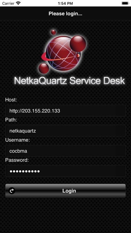 BMA NetkaQuartz ServiceDesk