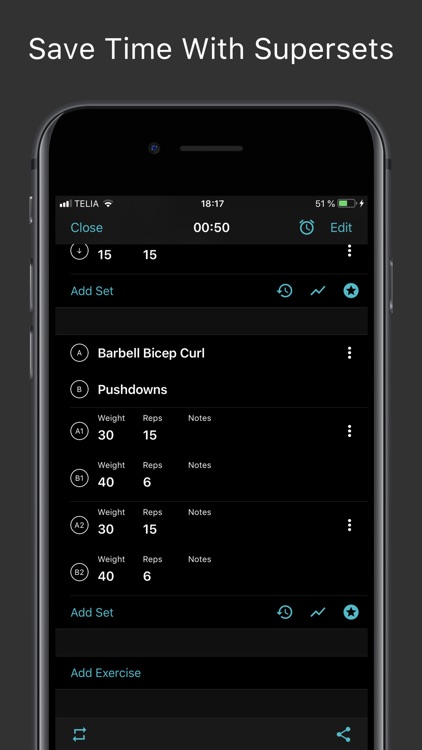 RepCount - Gym Log screenshot-3