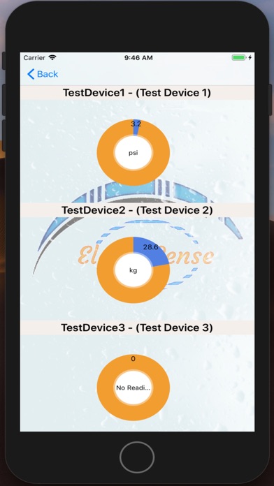 ElasticSense Device Monitor screenshot 2