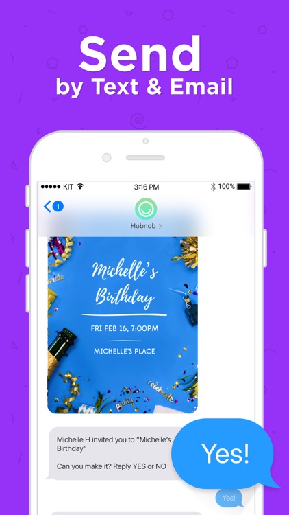Invitation Maker by Hobnob