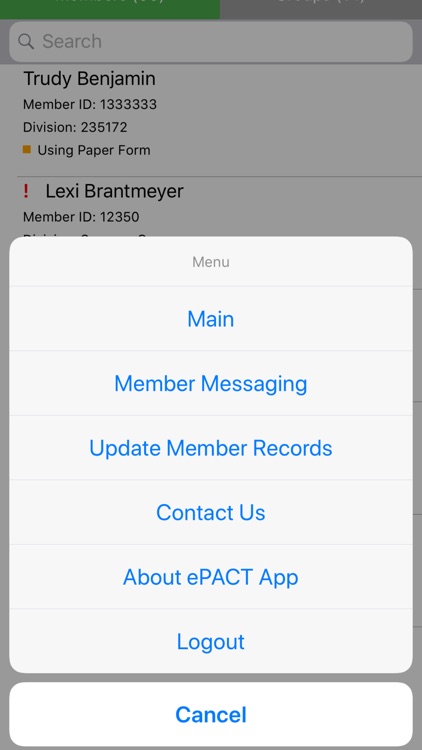 ePACT Admin