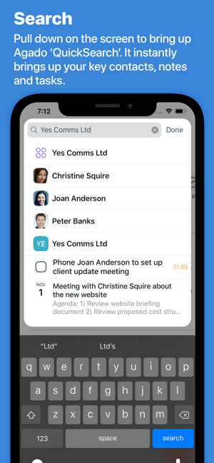 Agado: Contacts, Notes & Tasks(圖6)-速報App