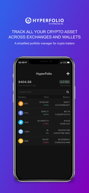 HyperFolio - Crypto Portfolio(圖1)-速報App