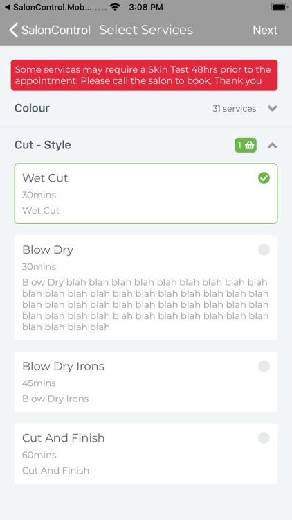 SalonControl Client App screenshot-4