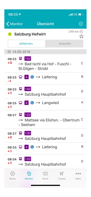 Salzburg Verkehr(圖2)-速報App