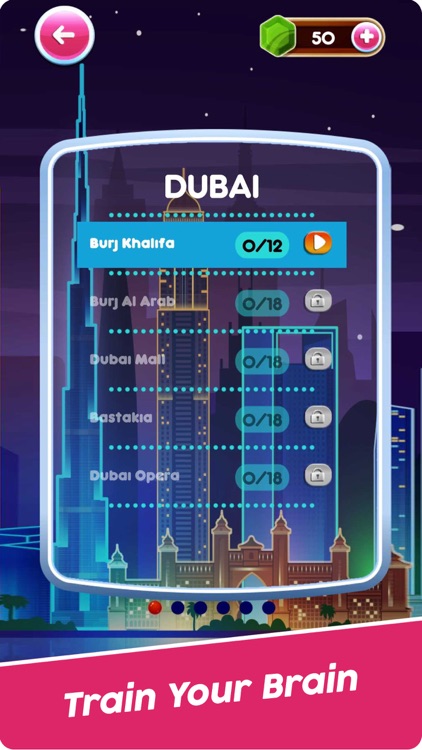 Word Iconic City Puzzle Games screenshot-4