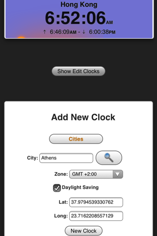 World Clockr - náhled