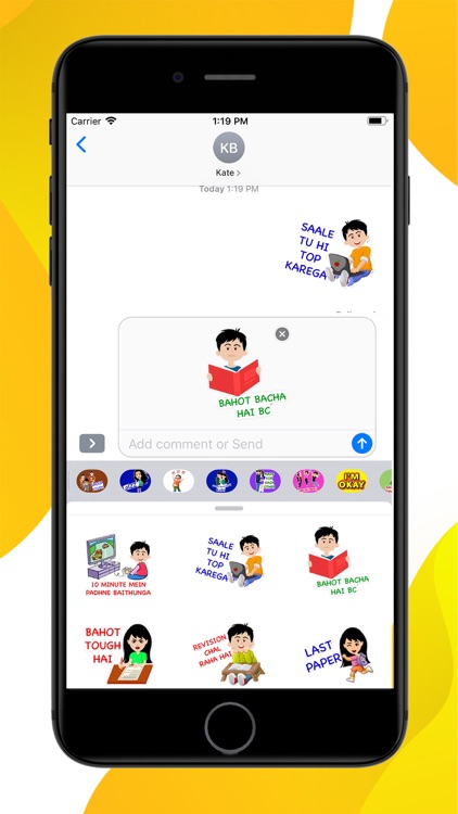 Exam Fever Stickers