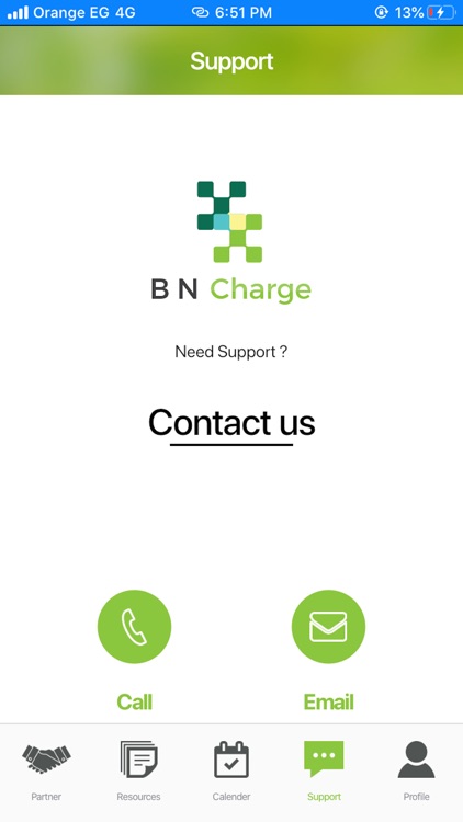 B N charge