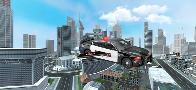 Police Flying Car 3D Simulator(圖2)-速報App