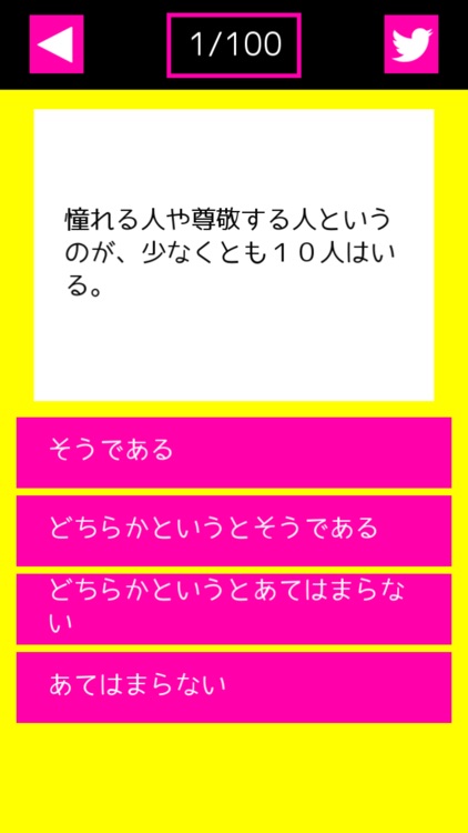 一緒にいて楽しい人診断