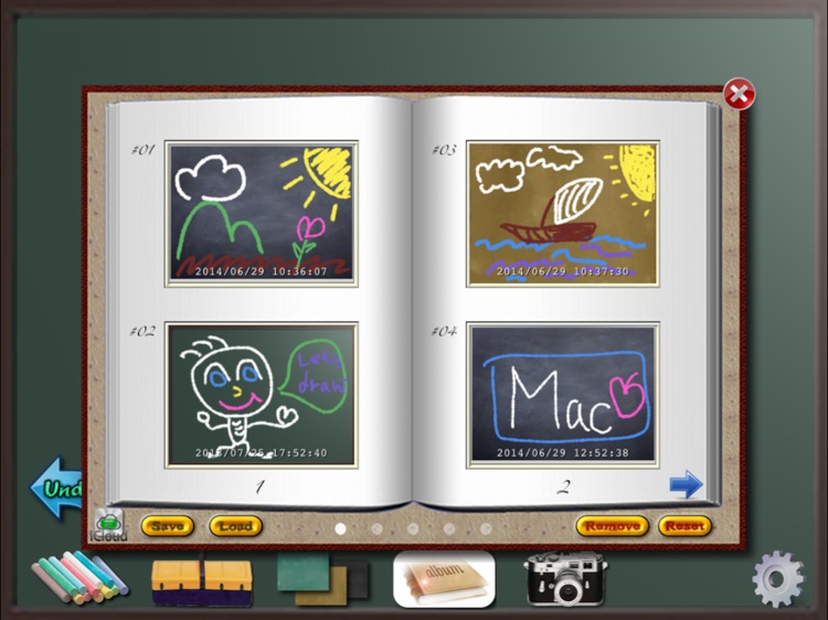 Cloud ChalkBoard for iPad screenshot-5