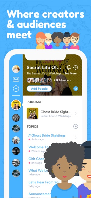 Flick - Chat for podcasts(圖1)-速報App